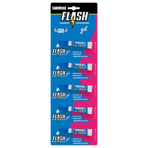Adhesivo instantáneo Flash gel - 3g (Tira)