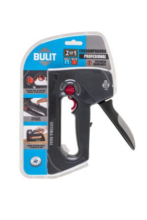 Engrampadora Profesional Potencia Regulable Sistema Dual - Carcasa de ABS