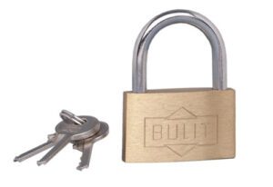 Candado standard de bronce macizo - 40mm - 3 llaves