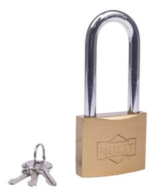 Candado de hierro dorado aro largo - N° 30