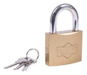 Candado de hierro dorado - N° 50