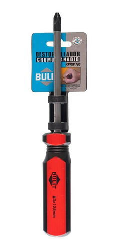 Destornillador philips 3x125 - cromo vanadio - serie 700