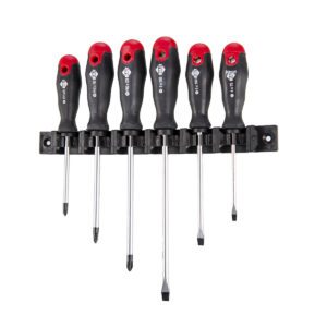 Set de 6 destornilladores - cromo vanadio - serie 800