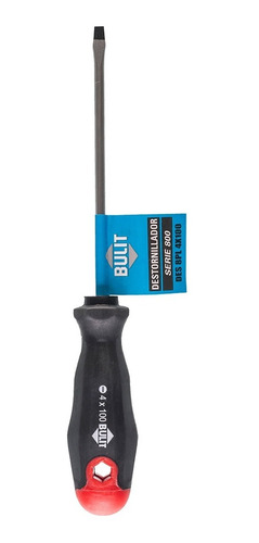 Destornillador plano 4x100 - cromo vanadio - serie 800