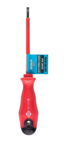 Destornillador recto aislado 4x100 - cromo vanadio - serie 800