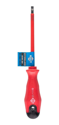 Destornillador recto aislado 5.5X125 - cromo vanadio - serie 800