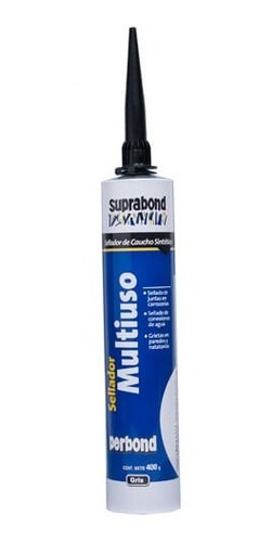 Perbond - sellador multiuso - gris - cartucho 400 ml