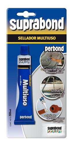 Perbond - sellador multiuso - blanco - blíster 50 ml