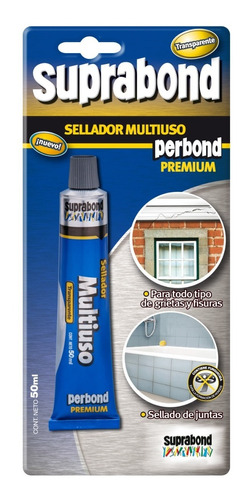 Perbond - sellador premium transparente - blíster 50 ml